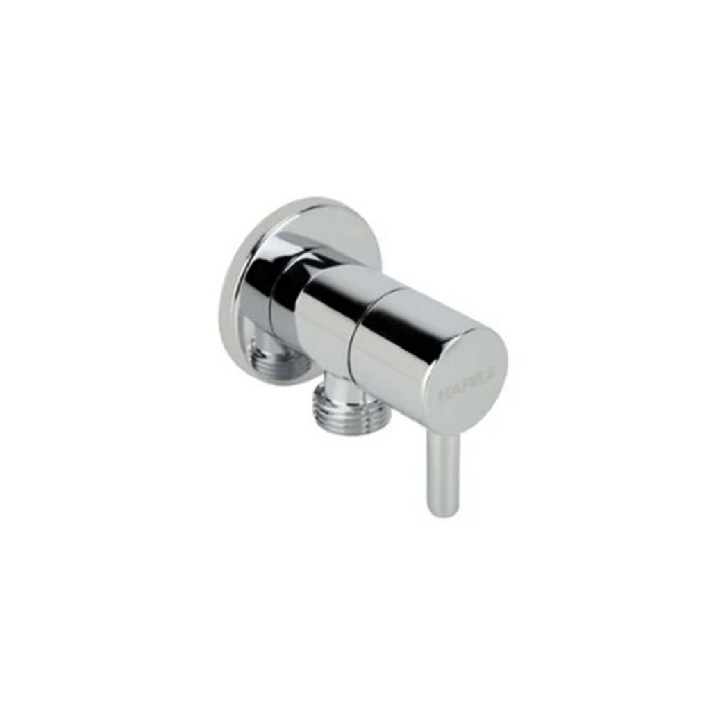 HAFELE วาล์วปิด-เปิดน้ำทรงกลม แบบติดผนัง STOP VALVE RND.CHR.POL.