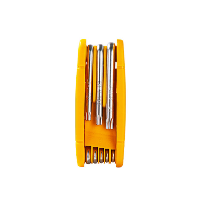 8-Piece Foldable Torx Key Wrench Set (Cr-V Steel) EDL234308 DELI+