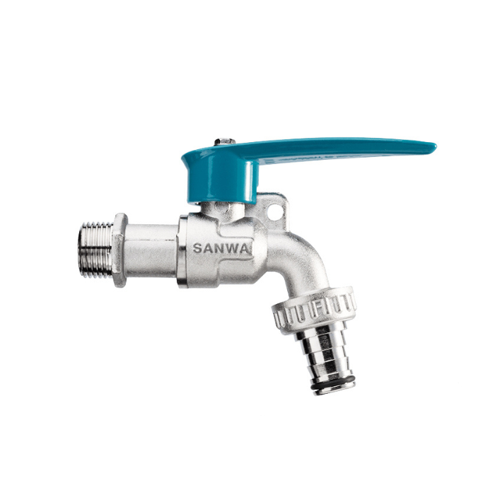 SANWA Outdoor Faucet with Locking Key 1/2”
