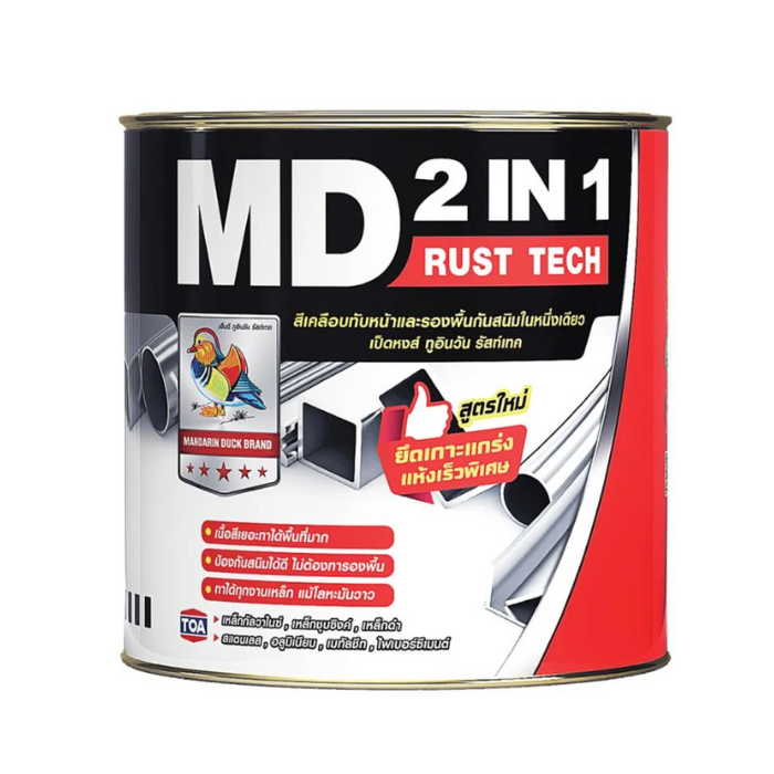 2IN1 แฟลตแบล็ค ด้าน M818 MD