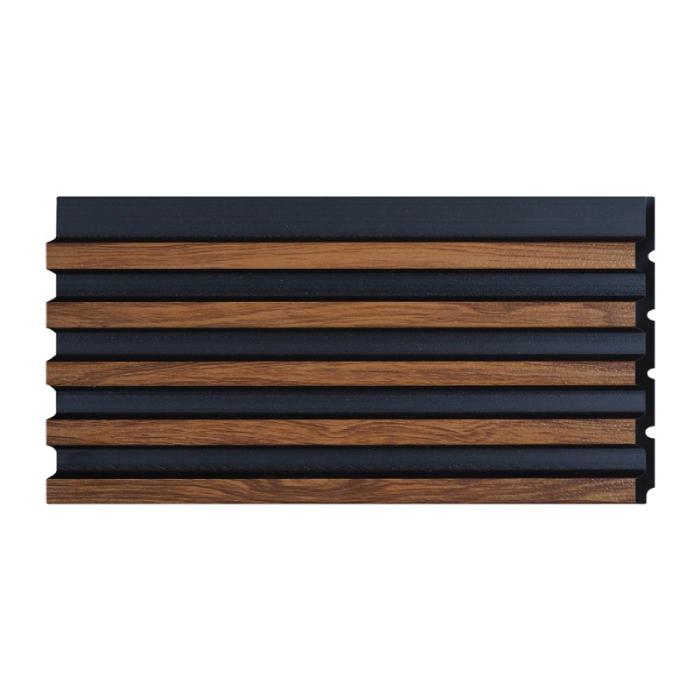 Wall Decoration Stripe Style, Golden Teak Color - BF001-20