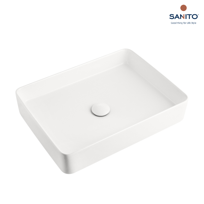 อ่างล้างหน้าวางบนเคาน์เตอร์ Series LINEA - SANITO