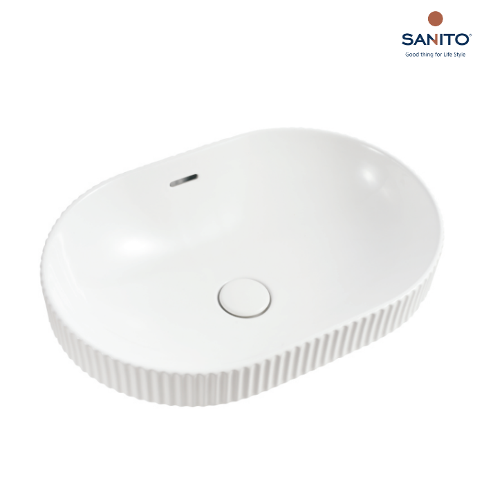 อ่างล้างหน้าวางบนเคาน์เตอร์ Series STRIA - SANITO
